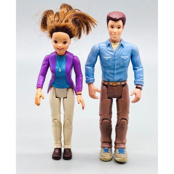 Mattel Other - Mattel Loving Family Mom Dad Man Woman Doll Vintage 2002